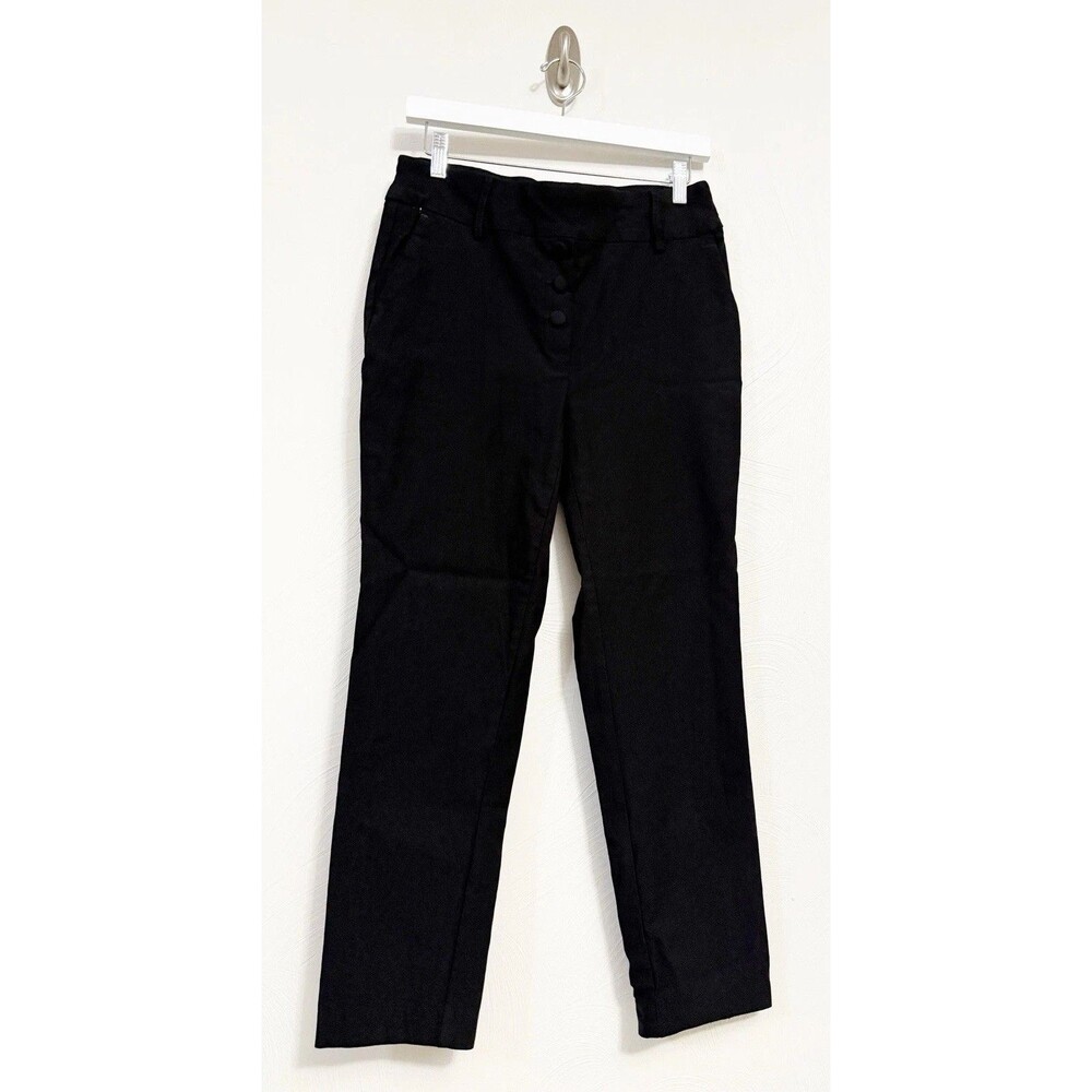 Jules & Leopold Sz M Black Pull On Pants Rayon Blend Stretch Style CHU25107 EUC